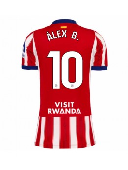 Ženski Nogometna dresi replika Atletico Madrid Alex Baena #10 Domači 2026-27 Kratek rokav Ženski Nogometna dresi replika Atletico Madrid Alex Baena #10 Domači 2026-27 Kratek rokav